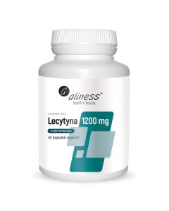 Aliness - Lecytyna 1200mg - Wsparcie Mózgu i Pamięci - 60 kapsułek