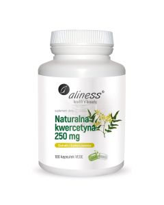 Aliness - Naturalna kwercetyna 250 mg - 100 vege kapsułek