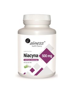 Aliness - Niacyna, Amid Kwasu nikotynowego 500 mg - 100 vege kapsułek