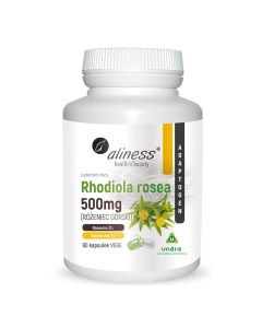 Aliness - Rhodiola rosea - Różeniec górski - 500mg - 60 kapsułek