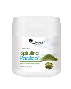 Aliness - Spirulina Hawajska Pacyfica - Superfood w proszku - 90g + miarka