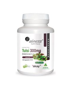 ALINESS TULSI (ŚWIĘTA BAZYLIA) extract 5% 300mg x 90 Vege caps