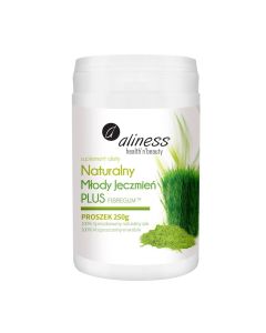 Aliness -Naturalny Młody Jęczmień Plus Fibregum, proszek 250g