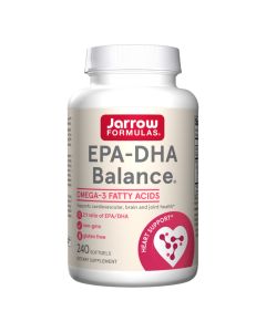 Jarrow Formulas EPA-DHA Balance - Omega 3 - 600 mg 240 kaps.