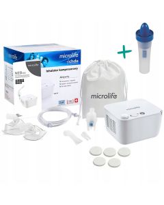 Zestaw Microlife - Inhaltor NEB 200 z irygatorem do nosa