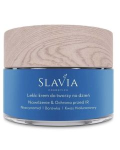 SLAVIA Cosmetics Lekki krem do twarzy na dzień Nawilżenie & Ochrona przed IR 50ml