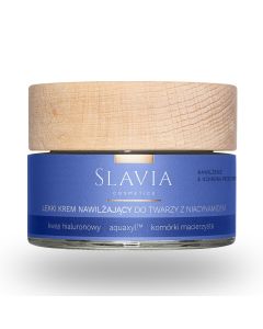 Slavia Cosmetics Lekki krem do twarzy na dzień Nawilżenie Ochrona przed IR - 50 ml