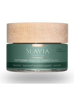 Slavia Cosmetics Peptydowy krem do twarzy na noc Lifting - Regeneracja - 50 ml