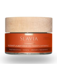 SLAVIA Cosmetics Krem do twarzy na dzień z aktywną witaminą C 3% Rozświetlenie & Ujędrnienie