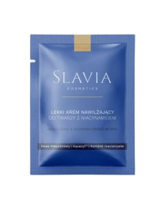 Slavia Cosmetics Lekki krem do twarzy na dzień Nawilżenie Ochrona przed IR - próbka 2 ml