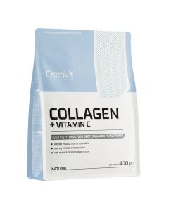 OstroVit Collagen + Vitamin C o smaku naturalnym - 400g