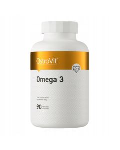 OstroVit Omega 3 - Suplement diety zawiera kwasy Omega 3 - 90 kapsułek