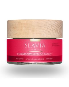 Slavia Cosmetics Ceramidowy krem do twarzy Odbudowa &amp; Nawilżenie - 50 ml