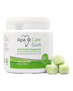 APACARE Gum BOX 45 szt. - gumy do żucia z ksylitolem i wapniem