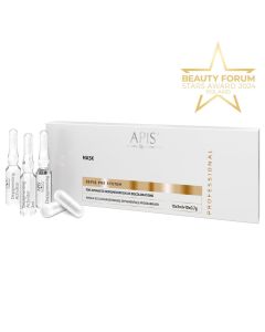 APIS DEPIQ PRO SYSTEM Maska do zaawansowanej depigmentacji przebarwień, 10x3ml + 10x0,7g