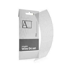 Arkada Wire 04 Drut prosty do tworzenia klamer 0,4mm