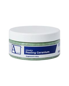 Peeling cukrowy Geranium do skóry i paznokci ARKADA