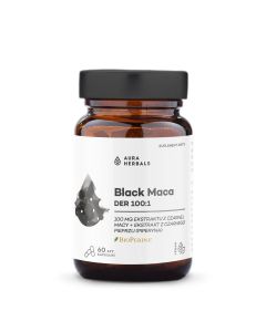 Aura Herbals Black Maca DER 100:1 60 kapsułek