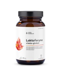Aura Herbals Laktoferyna + beta-glukan 60 kapsułek