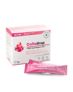 Aura Herbals - Colladrop Glow - Kolagen morski w saszetkach 5000 mg - 30 sztuk