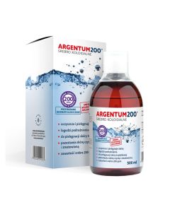 Aura Herbals - Srebro Koloidalne 200 ppm - Argentum200 - Tonik do pielęgnacji skóry wrażliwej i trądzikowej - 500 ml