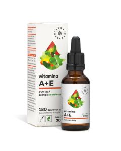 Aura Herbals - Witamina A + E - krople 30 ml