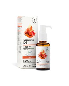 Aura Herbals - Witamina D3 w kroplach 4000 IU MCT -  50 ml