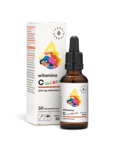 Aura Herbals Witamina C Dla Dzieci, 100mg, krople 30ml