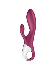 Satisfyer - podgrzewany wibrator króliczek  - Heated Affair - Connect App