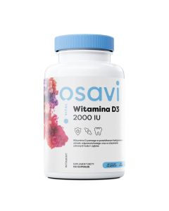 Osavi Witamina D3 2000 iu 60 lub 120 kapsułek