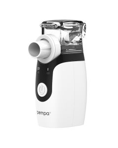 Inhalator membranowy Pempa NEB500 mesh + zasilacz + woda destylowana do czyszczenia inhalatora