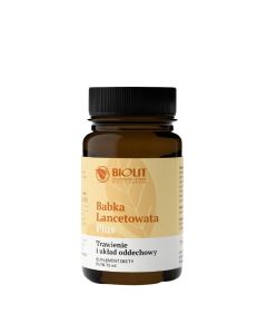 Biolit Babka lancetowata Plus - płynny ekstrakt wodny  75 ml