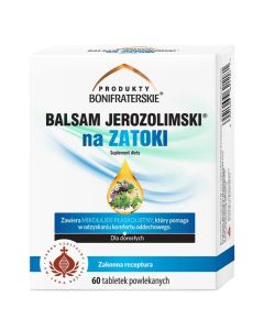 Suplement diety BALSAM JEROZOLIMSKI na ZATOKI 