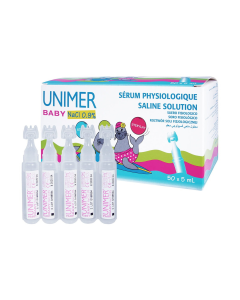 Unimer Baby NaCl 0,9% sól fizjologiczna w ampułkach - zestaw 5 ampułek