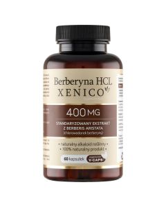 Berberyna HCL Xenico Pharma 400 mg 60 kapsułek
