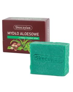 mydło aloesowe z miętą i masłem shea