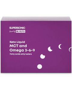 BeKeto Liquid MCT Oil Omega 3-6-9 10 x 10 ml Dodatek do keto posiłku