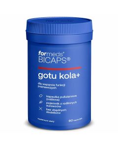 Bicaps Gotu Kola+ 60 kapsułek