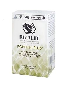 Biolit - Populin Plus - Ekstrakt z topoli czarnej - 200 ml