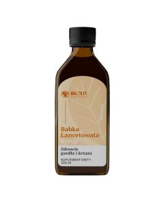 Biolit Syrop z babki lancetowatej 200 ml