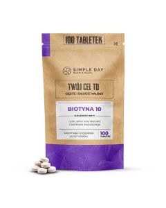 Biotyna 10 z naturalnym krzemem suplement diety