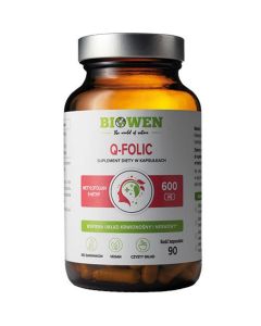 BIOWEN Q-folic Kwas Foliowy - 90 kaps.