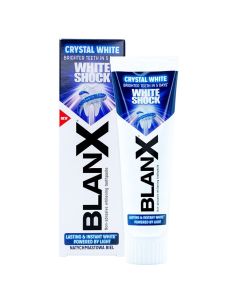 BlanX White Shock Natychmiastowa Biel (Deep Blue) - pasta do zębów - 75 ml