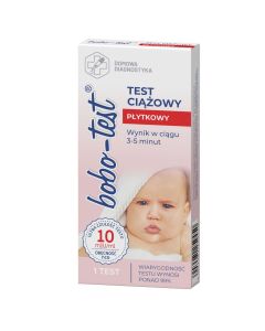 Test ciążowy płytkowy Bobo Diagnosis - 1 sztuka