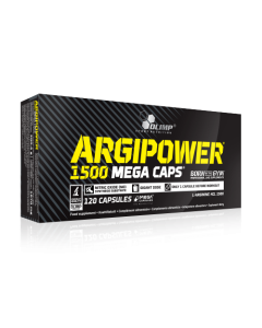 Olimp ARGI POWER 1500, 120 Mega Caps - Zwiększa ukrwienie tkanki mięśniowej