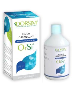 DORSIM ORSI - Krzem Organiczny, 500 ml - Prawidłowe funkcjonowanie organizmu