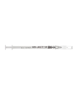 Strzykawka insulinowa trzyczęściowa KD-Ject III  1ml/40 j.m. z igłą 0,40x13mm - U40 (100szt)