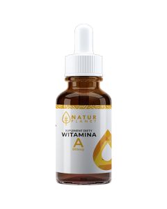 Witamina A 800 mcg Natur Planet krople - 30ml