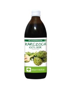 Alter Medica Sok 100% Karczoch 500 ml *długi termin przydatności*