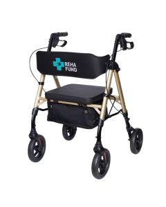 Chodzik czterokołowy Reha Fund RF-617 Marsylia złoty